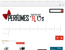 Tablet Screenshot of perfumesrus.com